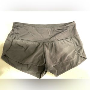 LULULEMON run speed shorts black